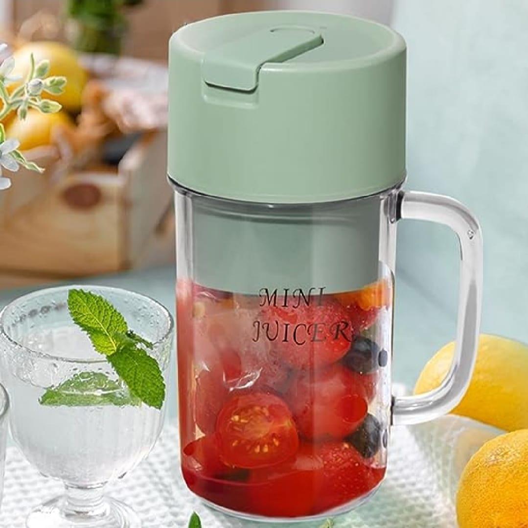 Portable & Rechargeable Electric Juicer Blender - 1 Pc Mini Juicer for Quick Smoothies