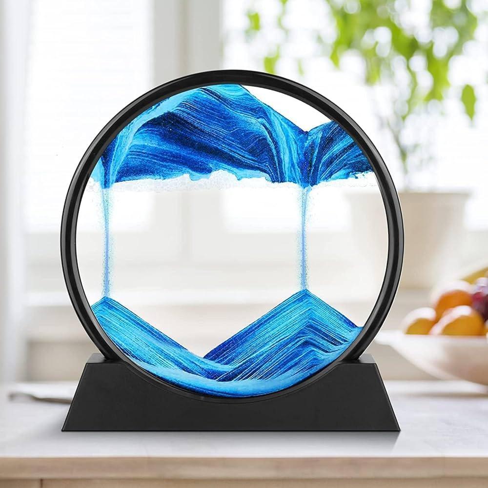 Abstract Art 3D Moving Sand Art