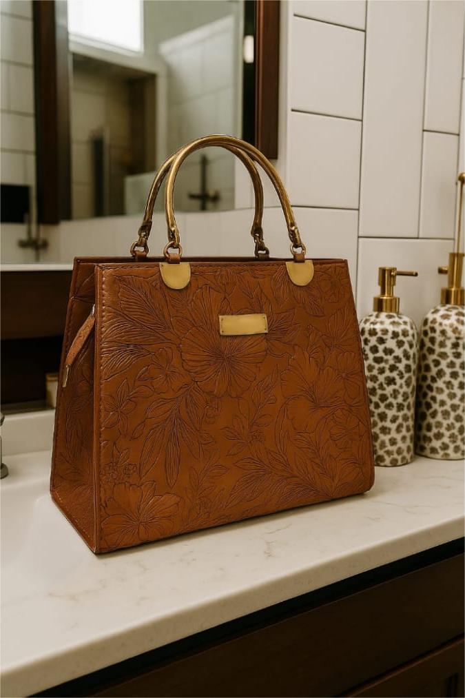 Premium Vegan Leather Satchel